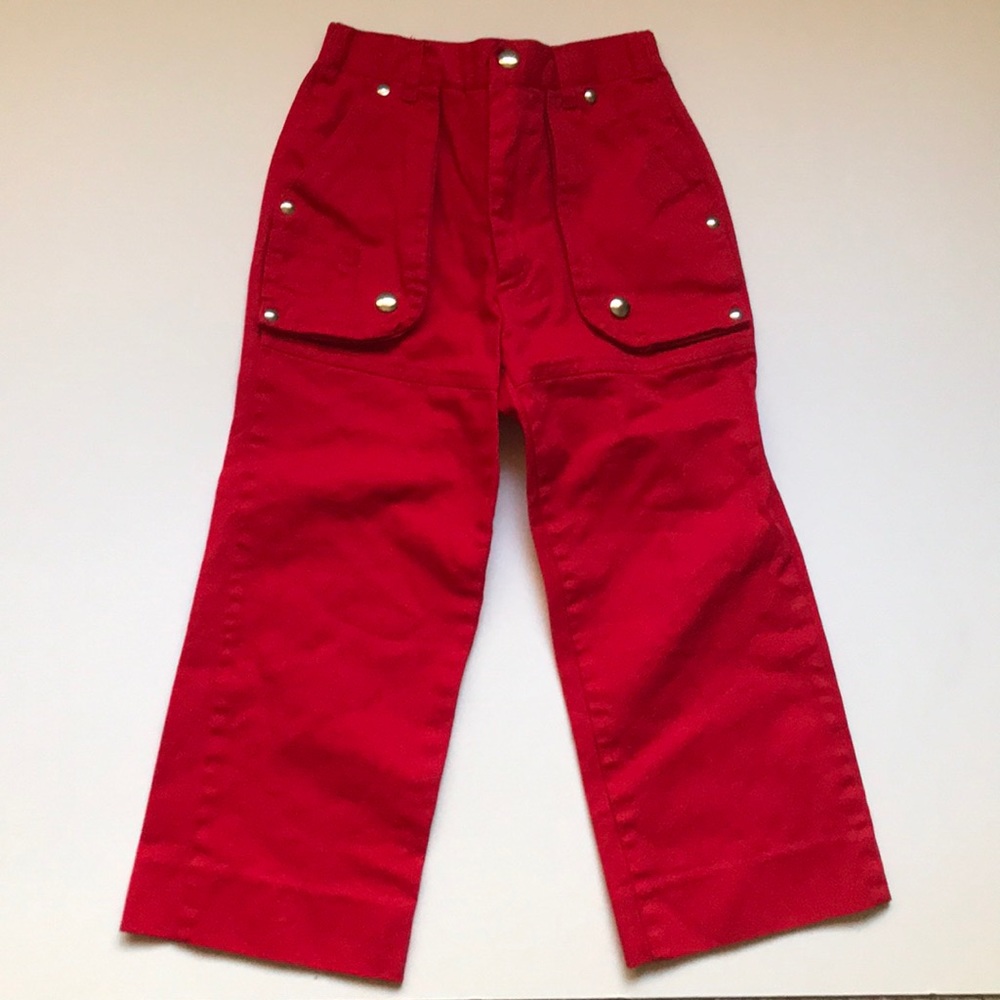 Vintage Popsicle red jeans - Size 5 - Mint!